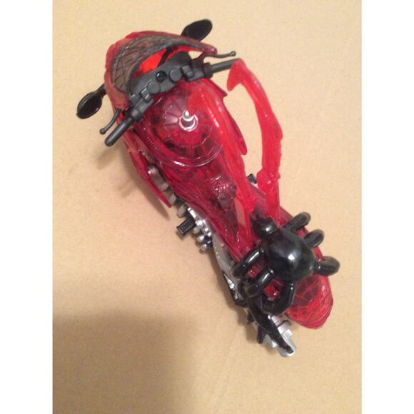 Rare Spiderman Motorbike Motorcycle Bike ToyBiz Vintage 1988 Marvel Superhero - Picture 3 of 7